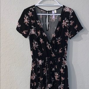 Romper with maxi skirt